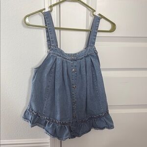 Entro Denim Tank Top